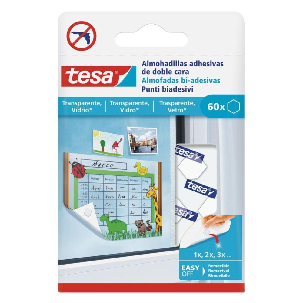 SMS Almofadas adesivas Transp. Bi-adesivas