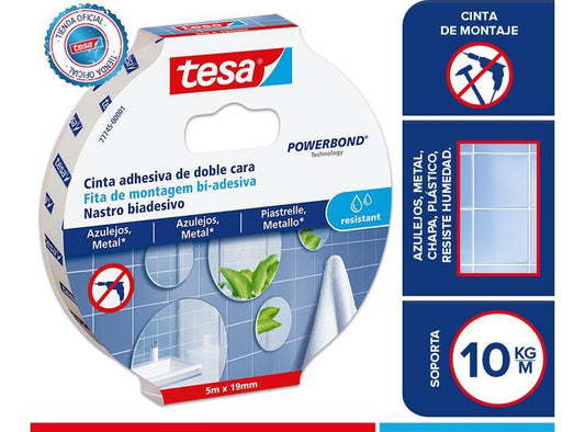SMS Fita Bi-adesiva Powerbond 5x19mm resist à humidad
