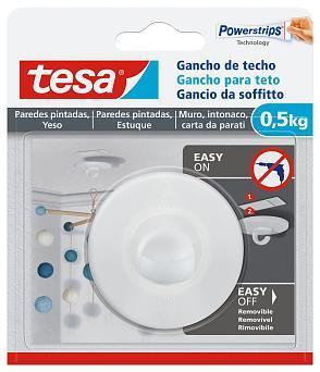 WALLPAPER BRANCO ADH. CEILING HOOK 0,5KG TESA
