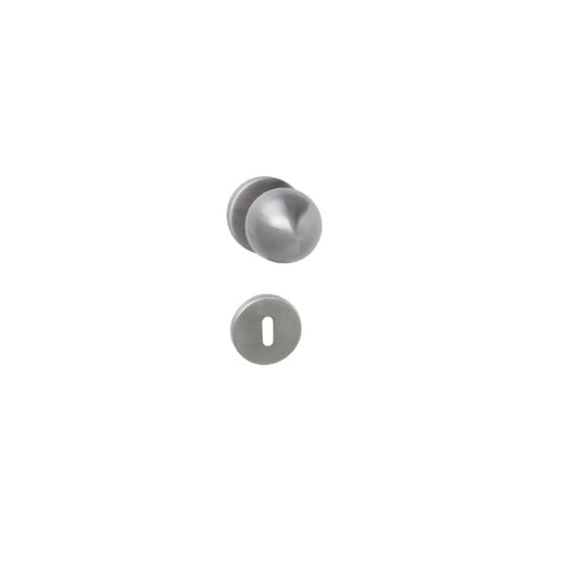 Puxador bola duplo ref. 8004/50mm - Inox - BL1