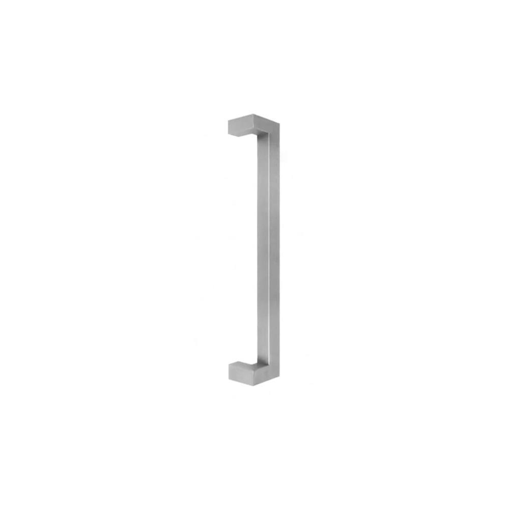 Asa simples porta ext. 810 210/300mm Inox natur