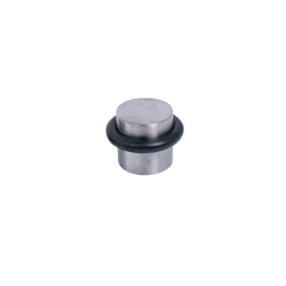 BATENTE CHAO REF. 826 - 25MM INOX PRETO TEXT. BL1