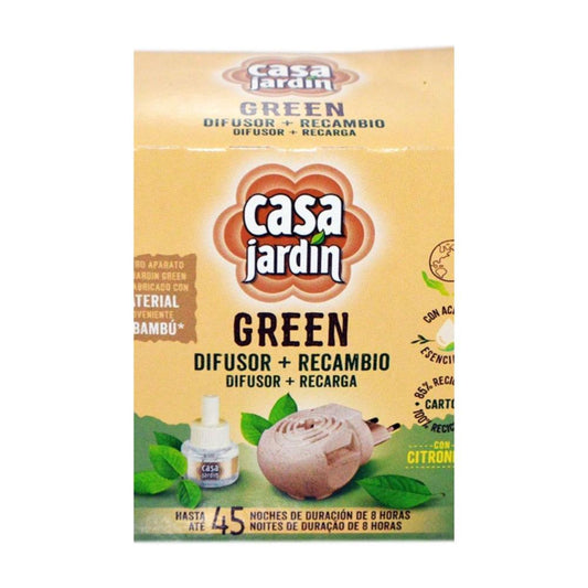 Difusor liquido+recarga citronela  casa jardim