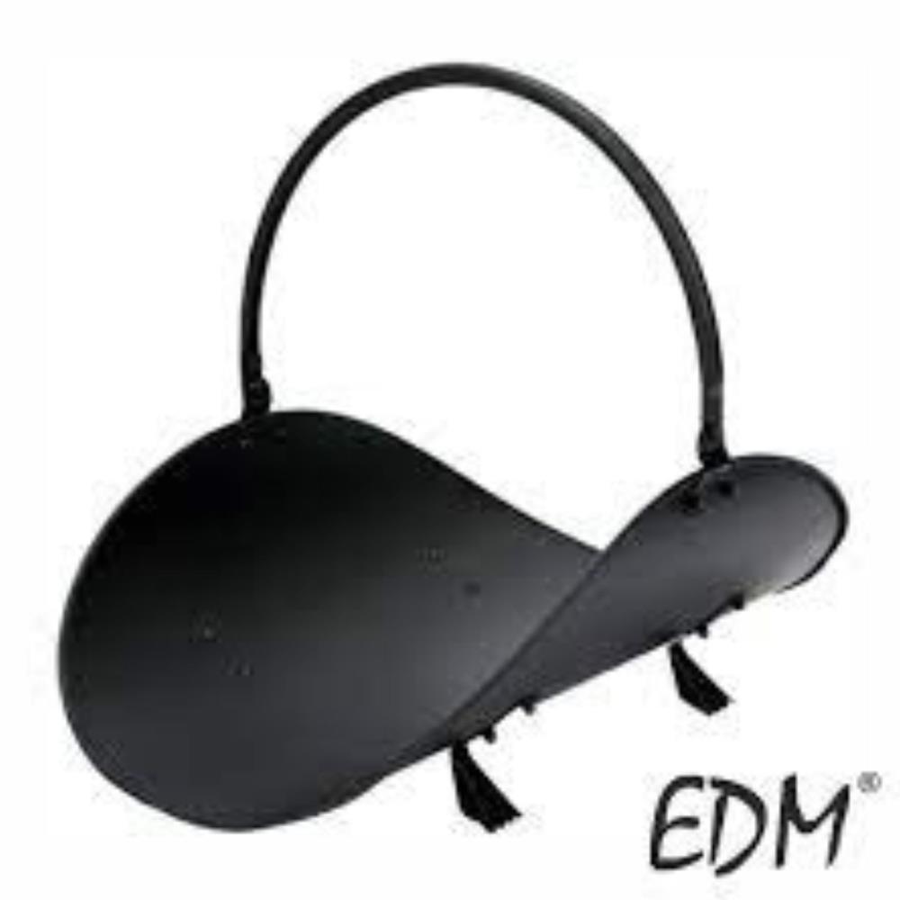 CESTO DE LENHA PRETO 38X35X48CM