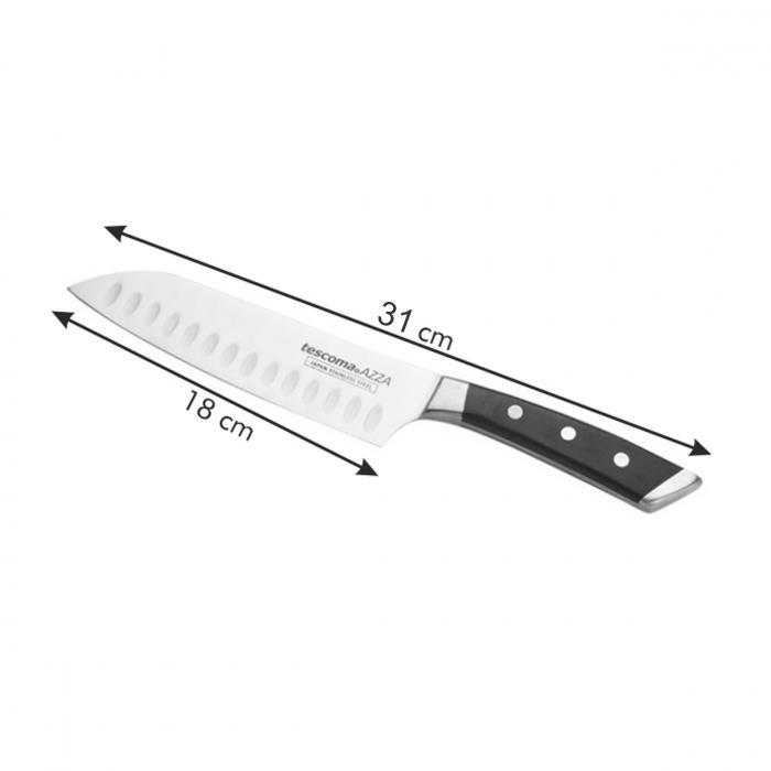 AZZA-FACA JAPONESA SANTOKU 18CM TESCOMA