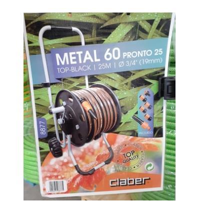 CARRO 60-PRONTO 25C/MT TOP BLACK 3/4" CLABER