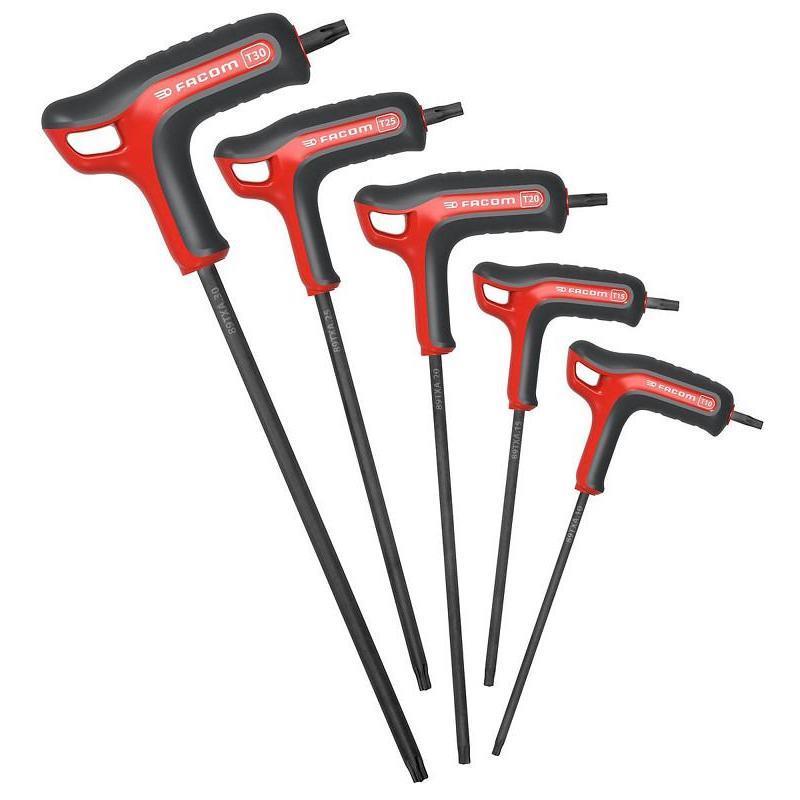 JOGO 5 CHAVES TORX FACOM