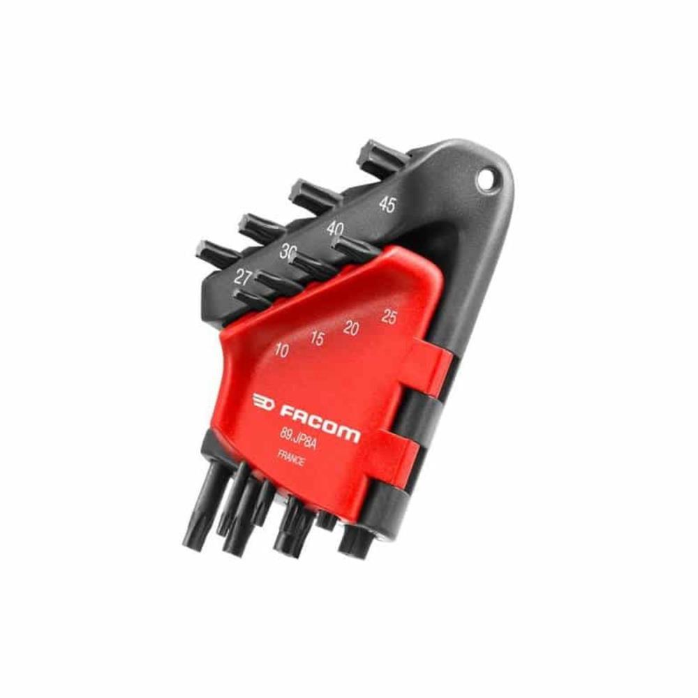 ESTOJO JG CHAVE MACHO ANGULAR 8 TORX