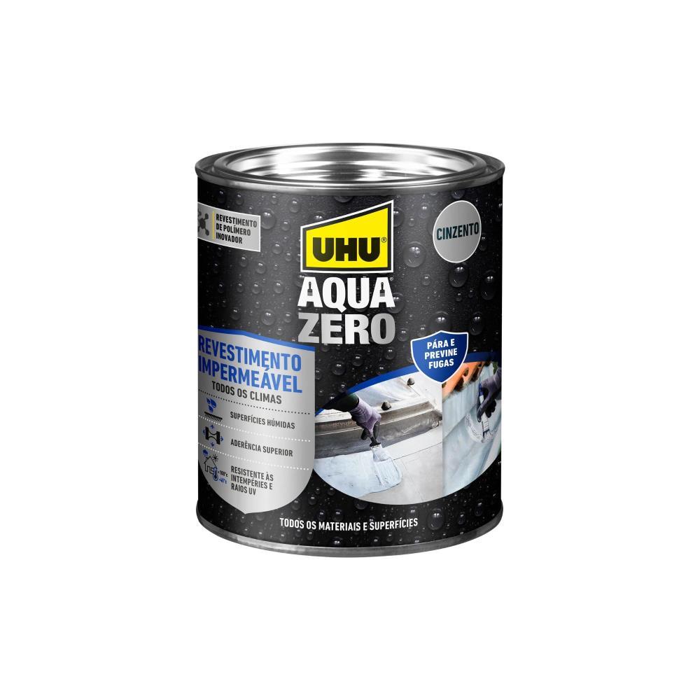 1kg Revestimento impermeavel cinzento UHU AQUA ZERO