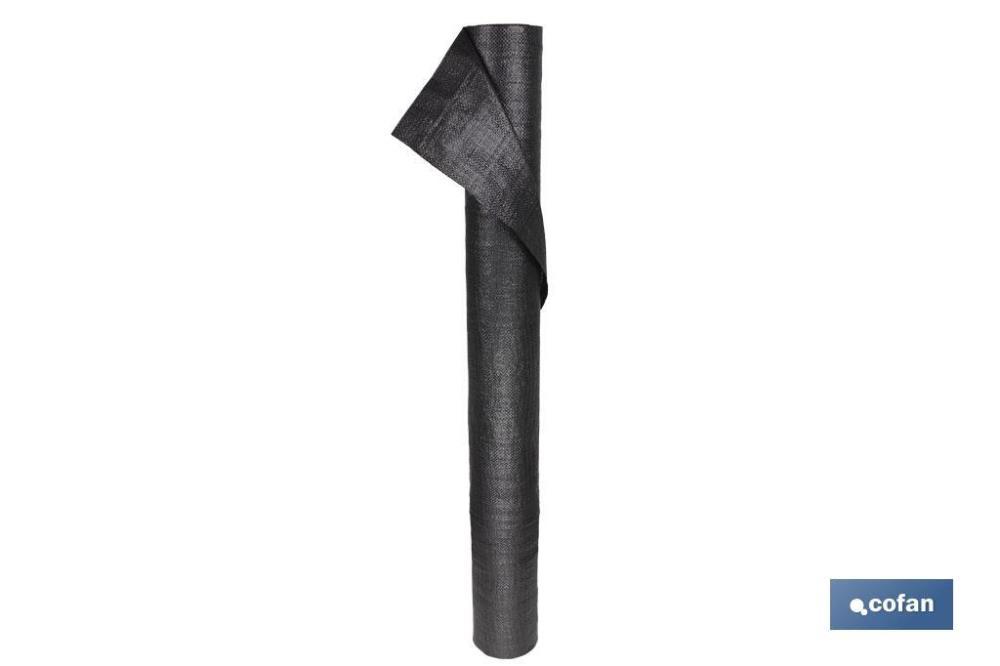 RL. MALHA ANTI ERVAS 100GR NEGRA 1,5X50MTS