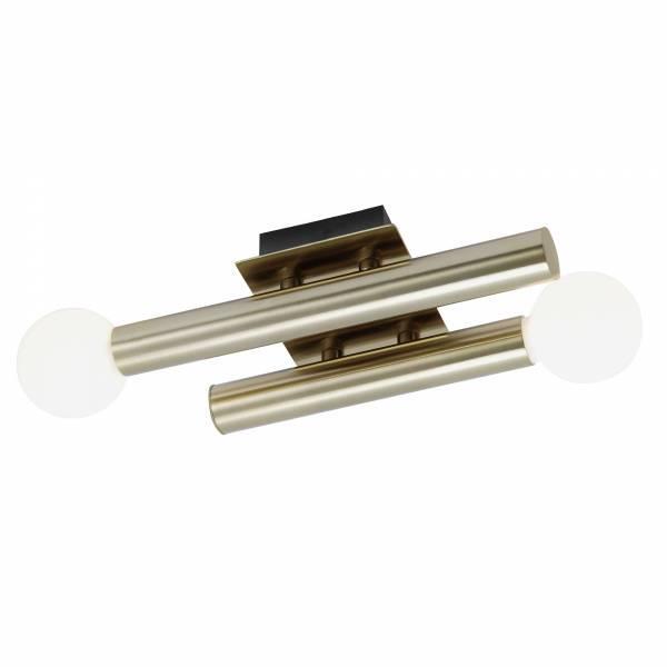 APLIQUE DE PAREDE LUCKY G9 EM LATAO 335mm x 75mm S/ LAMP.