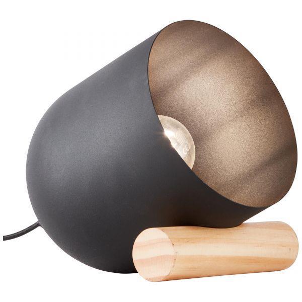 CANDEEIRO DE MESA KOJI E27 25W PR. 205mm x 160mm S/ LAMP.