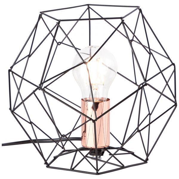 CANDEEIRO DE MESA SYNERGY E27 PR. 185mm S/ LAMP.