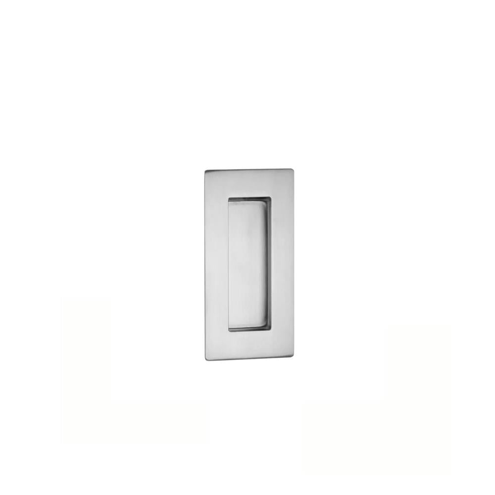 Concha porta retangular ref.97.4502 102X50mm inox