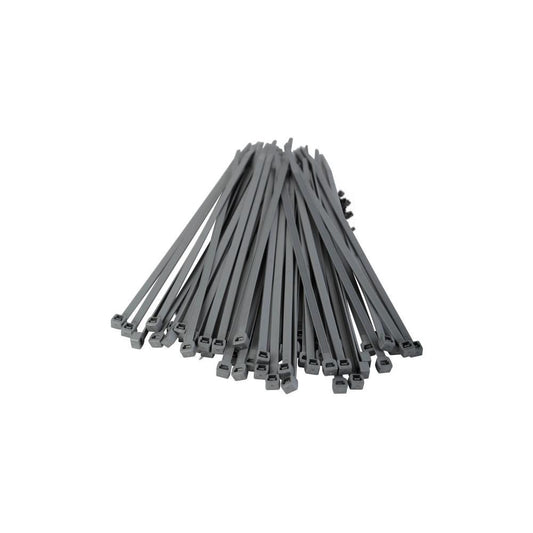 50 Abraçadeiras fivela cinza 200x4.8mm Tenax