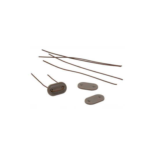 Bl. 26 pcs Clips de fixação p/ caniço colorado cast. Tenax
