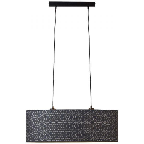CANDEEIRO GALANCE PR. E27 / PE1 1180mm x 500mm S/ LAMP.