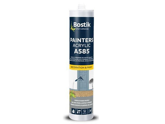 SILICONE ACRILIC. A585 BRANCO 300ml BOSTIK
