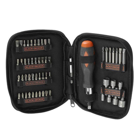 JG 56 PCS APARAFUSAR +ROQUETE BLACK & DEKER