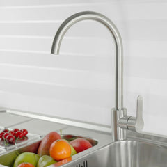 Monocomando de balcão COOK inox satinado