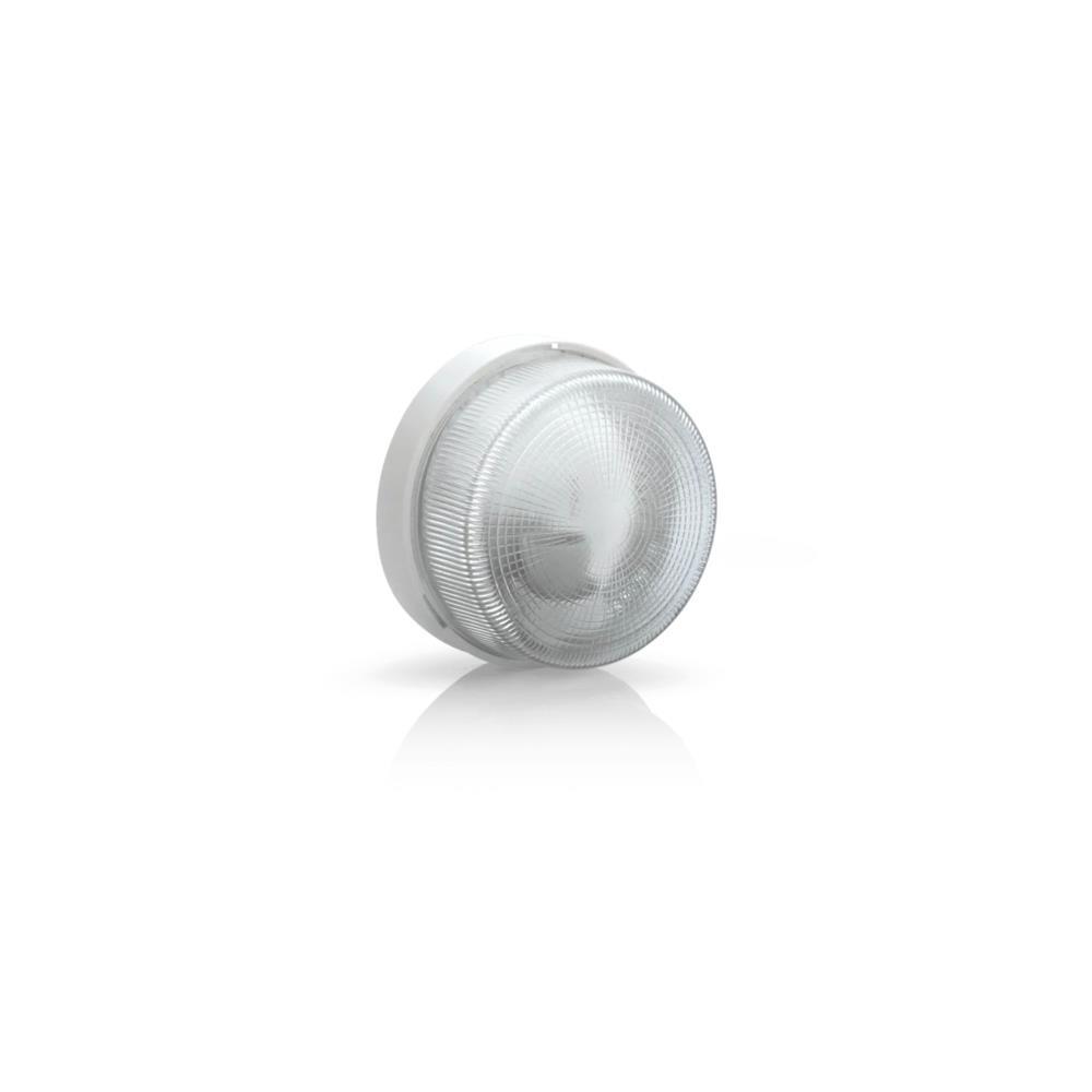 PLAFON REDONDO 225MM BRANCO VIDRO (AS1041)
