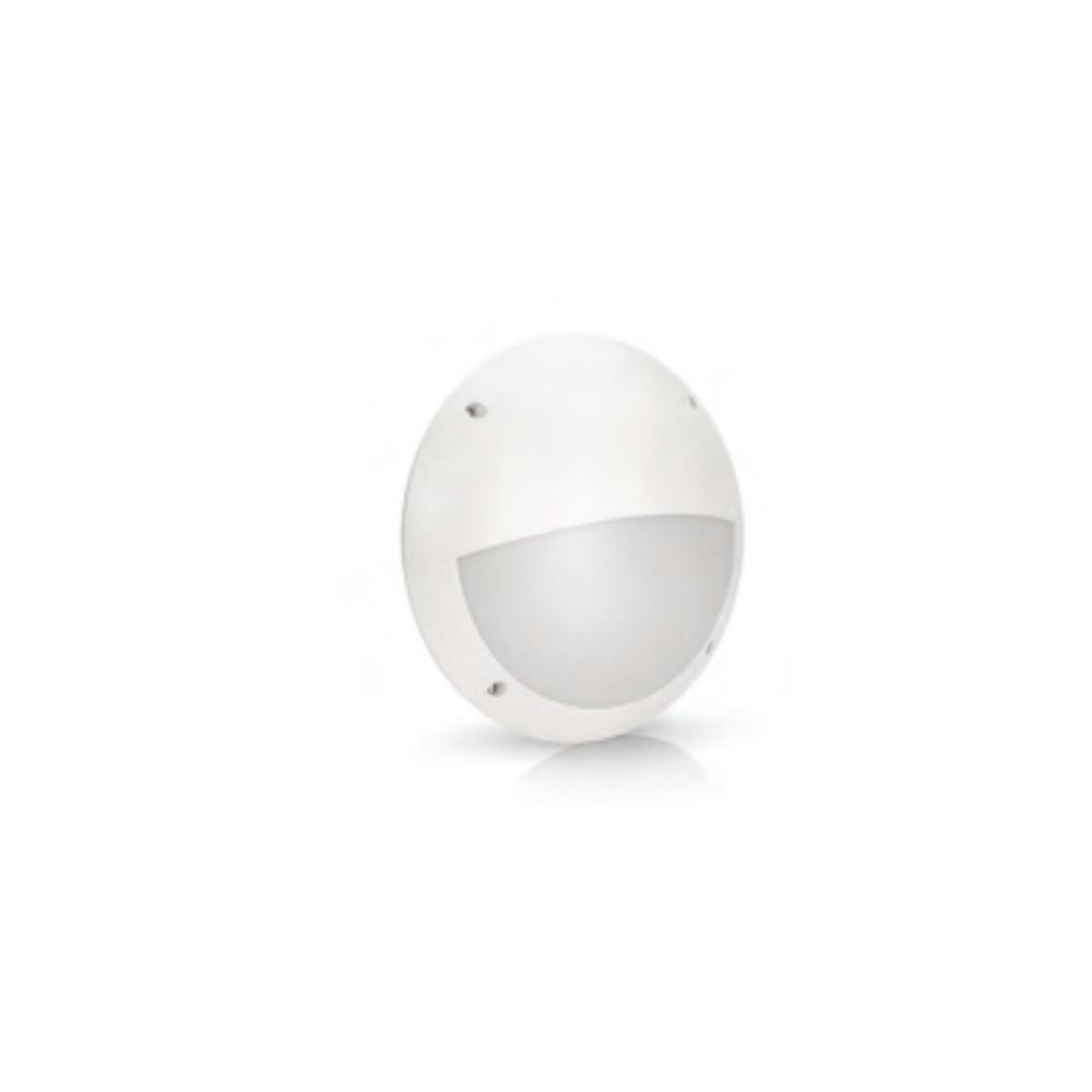 PLAFONIER M-6A2 REDONDO C/PALA BRANCO - PC IP66 E27
