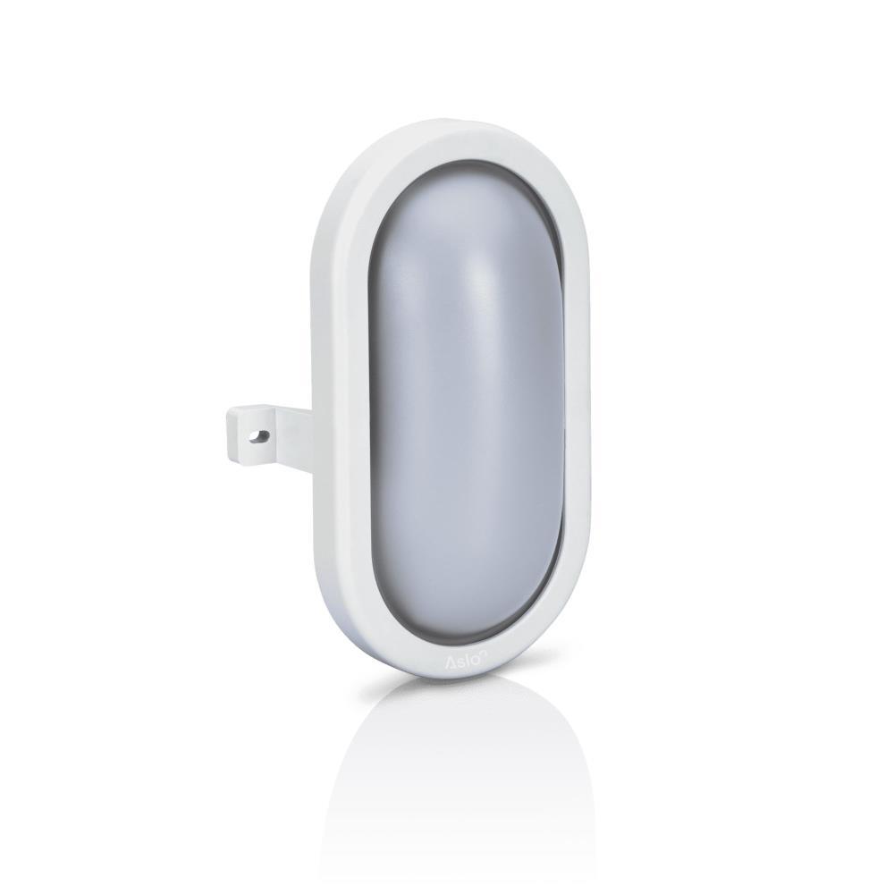 APLIQUE LED OVAL 6W 5000K IP65 BR. ASLO