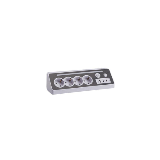Bloco tomadas triang. 4x16A CUSB 1A+2C PD30W - 1.5mt Aslo