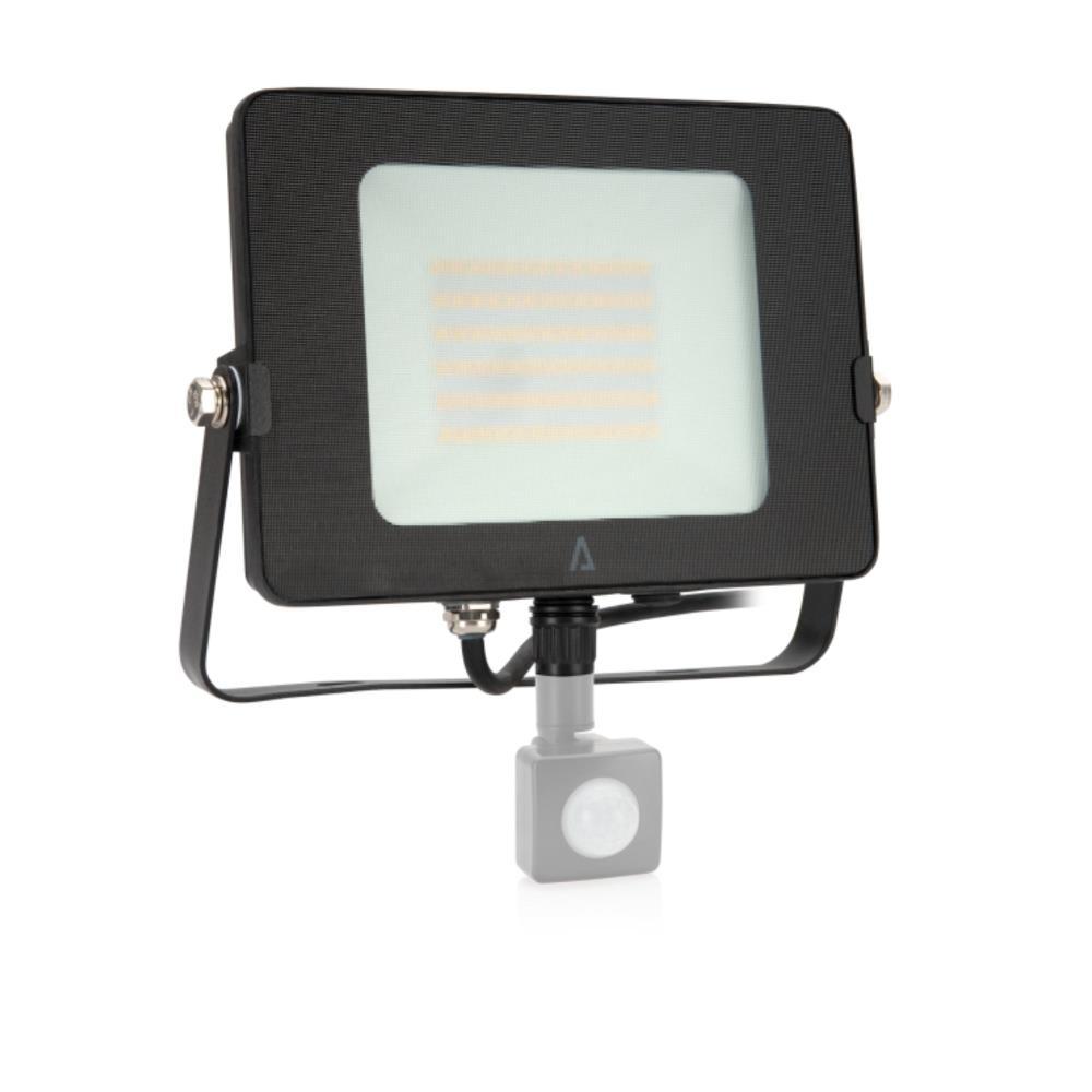 Projector led SMD 70W IP65 3000K preto Aslo