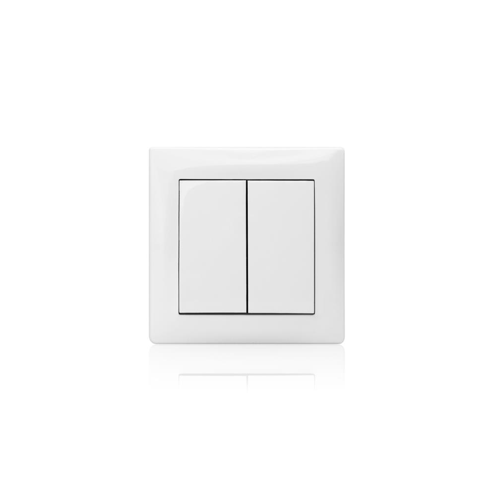 COMUTADOR DE ESCADA DUPLO M2020 10A - 250V BRANCO