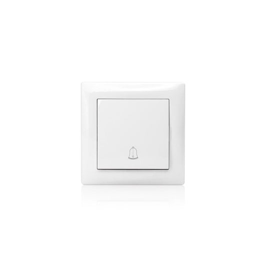 BOTÃO PRESSÃO CAMPAÍNHA M2020 10A - 250V BRANCO