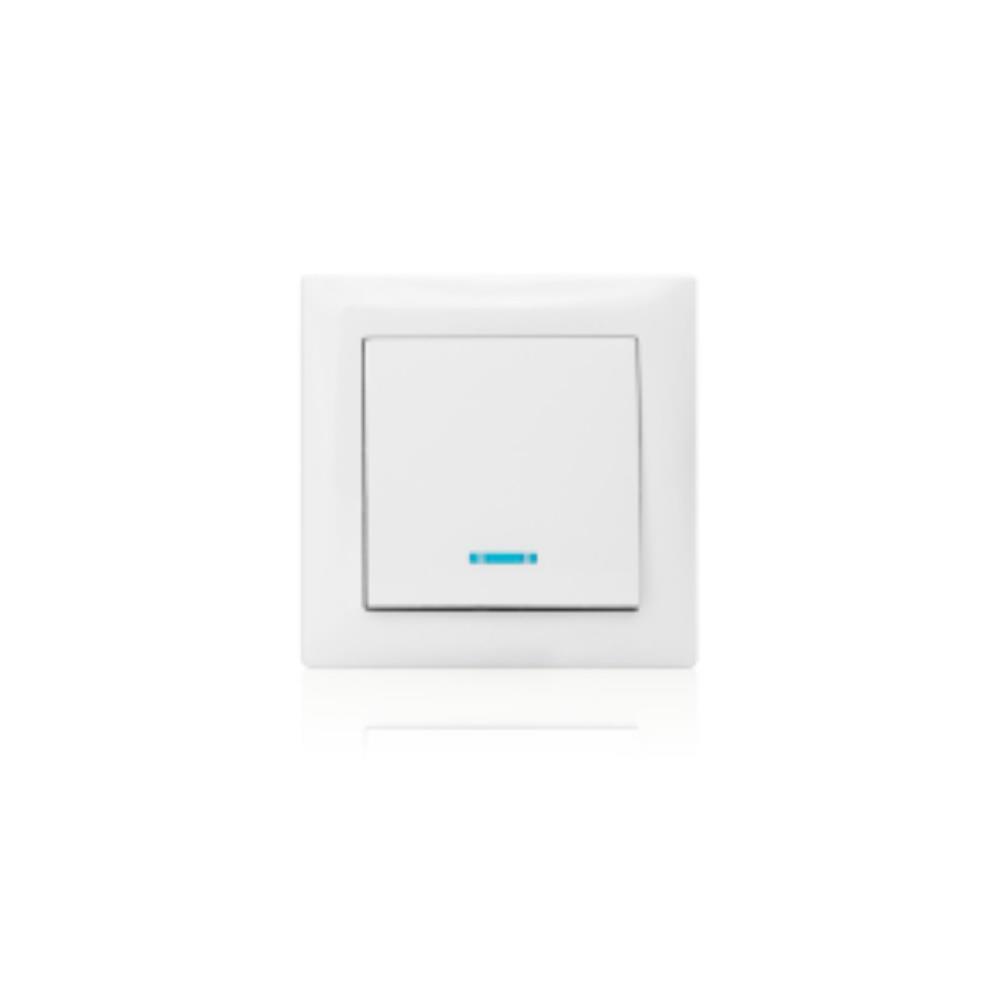 COMUT. ESCADA LUMINOSO M2020 10A - 250V BRANCO
