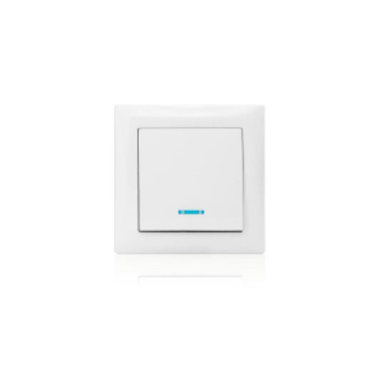 COMUT. ESCADA LUMINOSO M2020 10A - 250V BRANCO