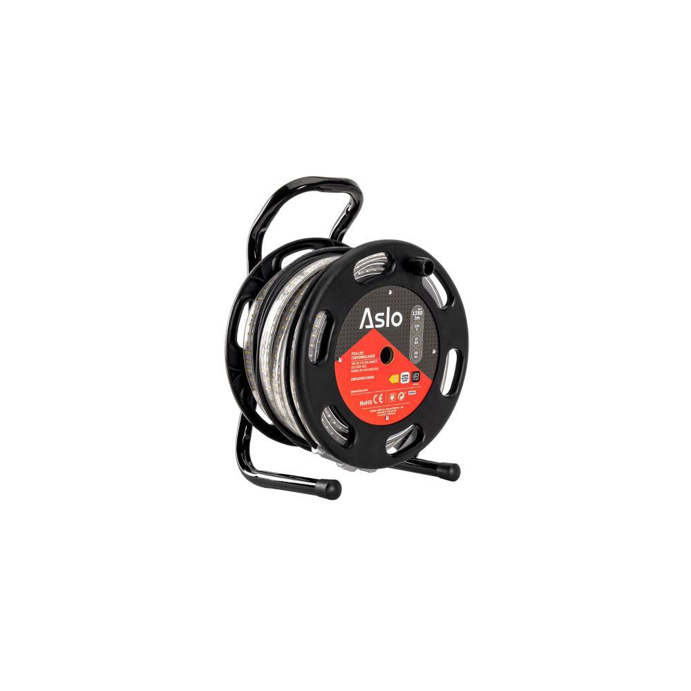 Enrolador c/ 25mt fita de led 230V 12WMT-4000K IP65 Aslo