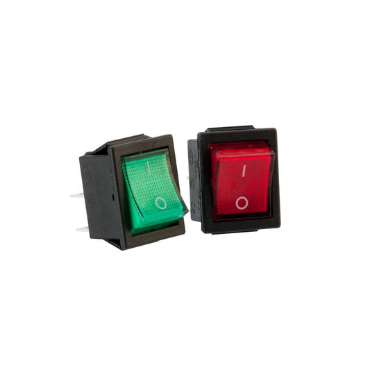 INTERRUPTOR BIPOLAR KCD-6 VERMELHO BL