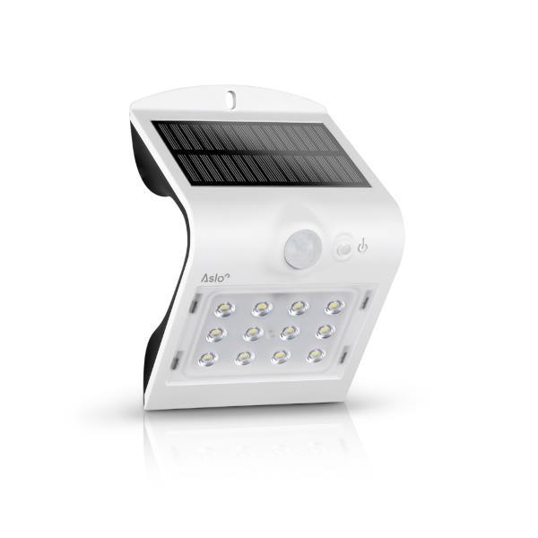 APLIQUE LED SOLAR ORB. C/SENSOR 1.5W BR. ASLO