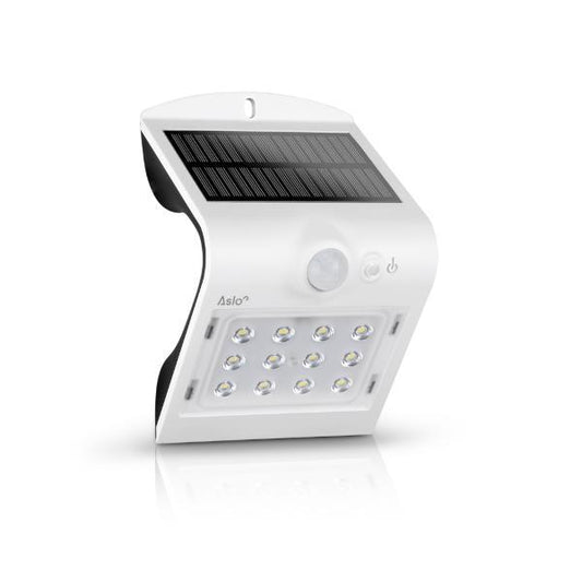APLIQUE LED SOLAR ORB. C/SENSOR 1.5W BR. ASLO