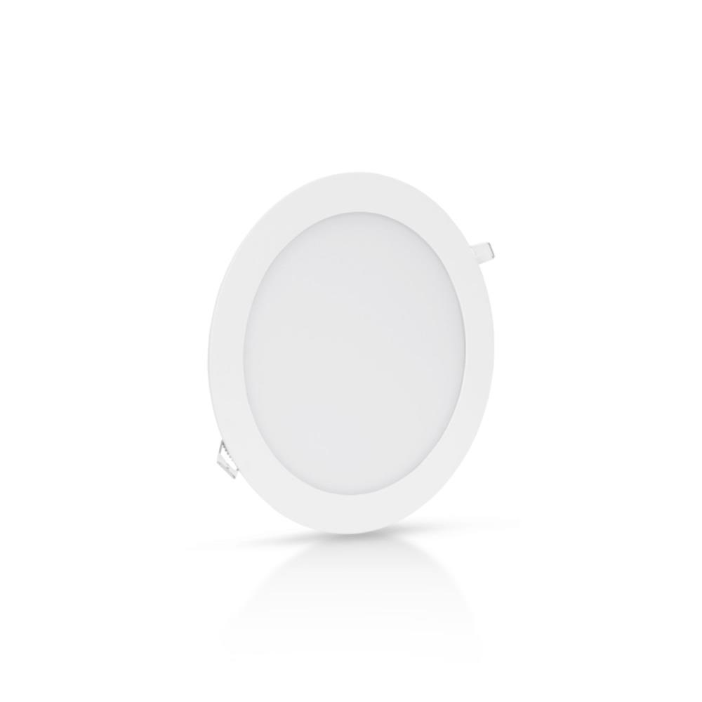 PAINEL LED REDONDO 85mm 3W 6000K BRANCO