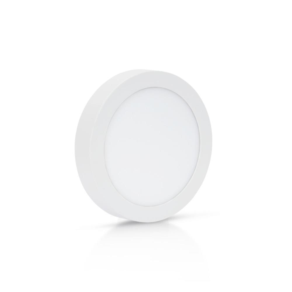 PAINEL LED SALIENTE REDON. 170mm 12W 4000K BRANCO