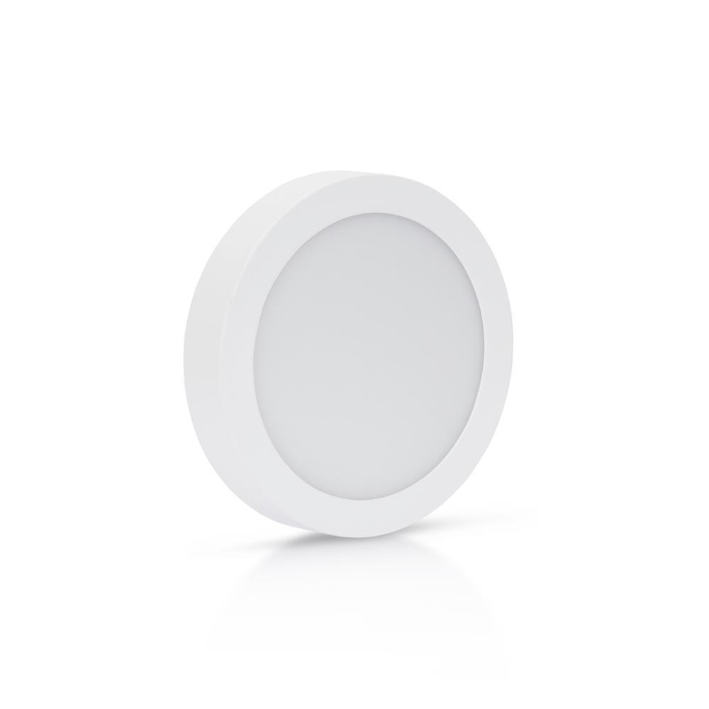 PAINEL LED SALIENTE REDON. 170mm 12W 6000K BRANCO