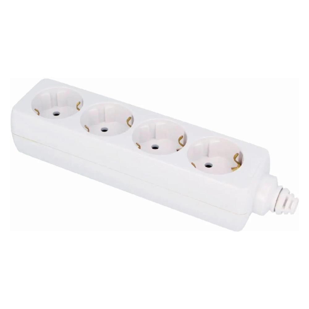 TOMADA QUADRUPLA 2P+T C/INTERRUPTOR S/CABO