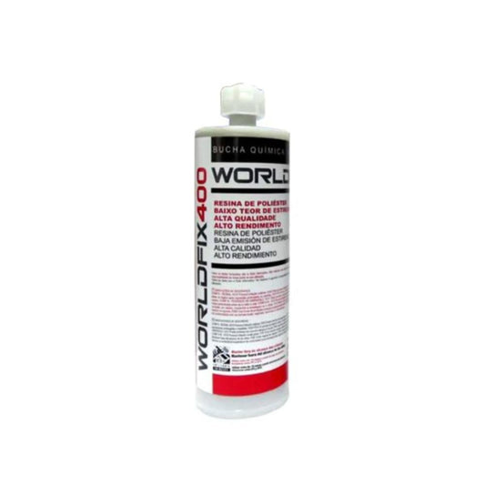 BUCHA QUIMICA WORLDFIX-400 POLIEST. 400ml