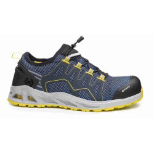 Sapatilha K-WALK S1P HRO SRC - BS azul/amarelo. Tam. 37