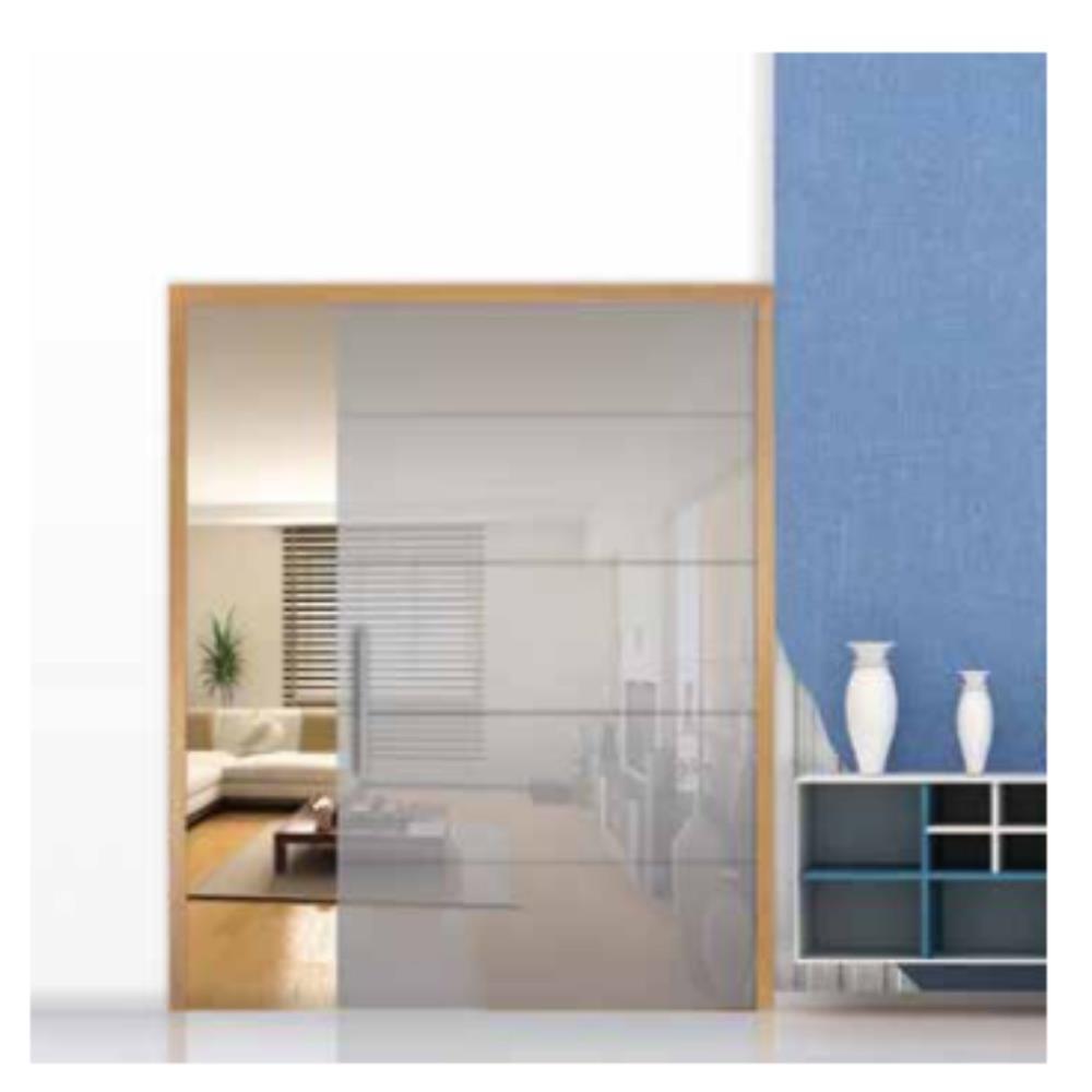 CAIXILHO PORTA UNICA XL 900X2500mm  REBOCO