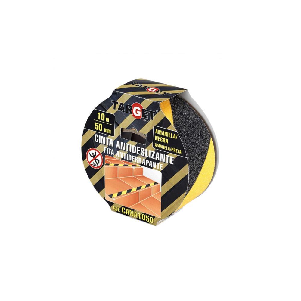 Fita antiderrapante amarela/preta 10 x 50mm CANA1050 Target