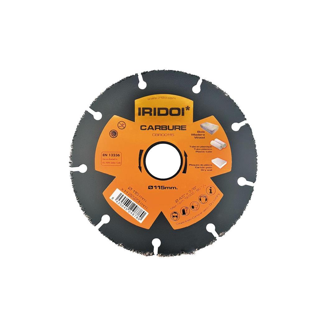 Disco corte madeira 125x1.2 h22.23 Iridoi