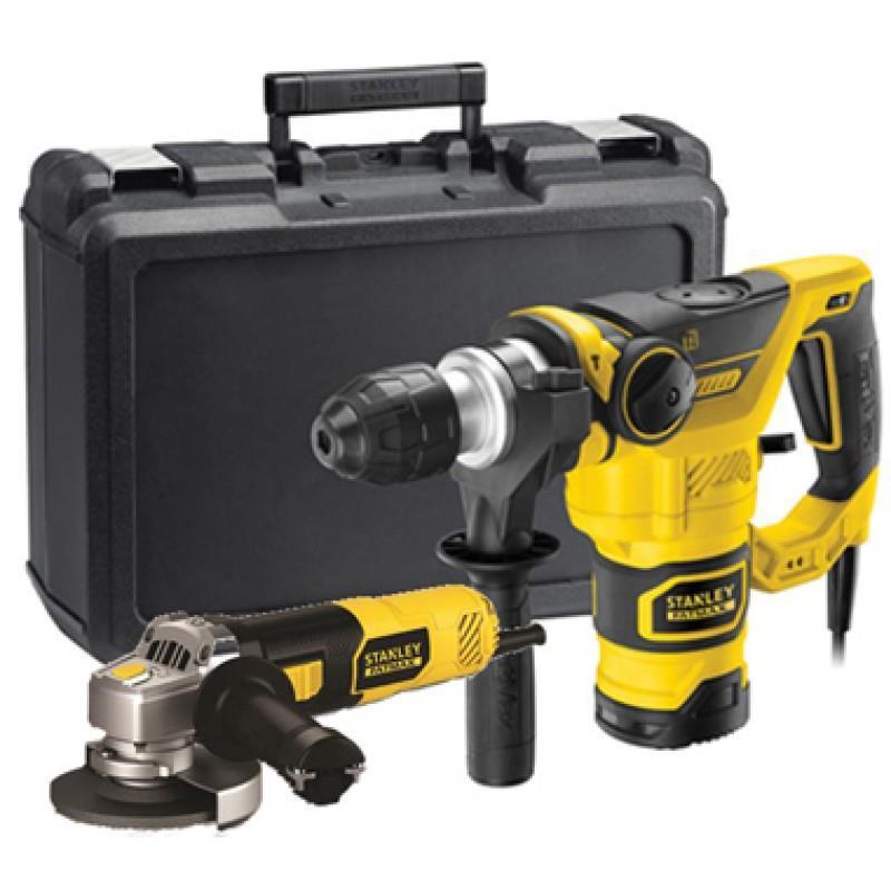 KIT MARTELO FME1250K-QS+REBARBADORA FMEG220-QS STANLEY