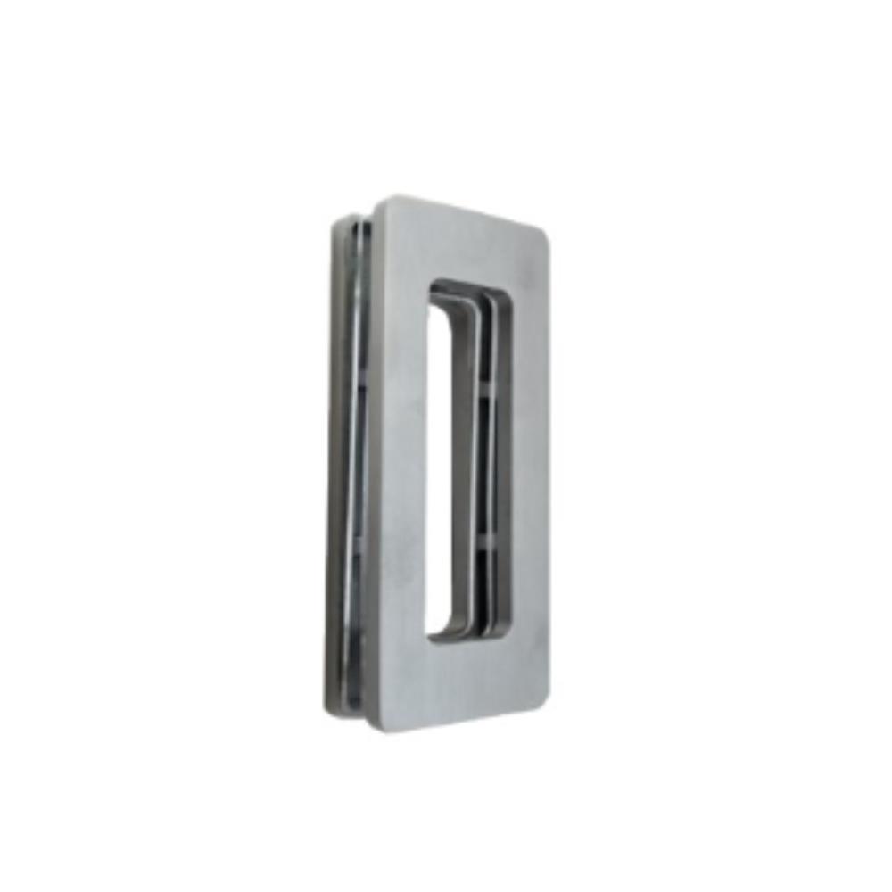 Concha p/vidro mod. Square ref 505 125x50mm inox polido