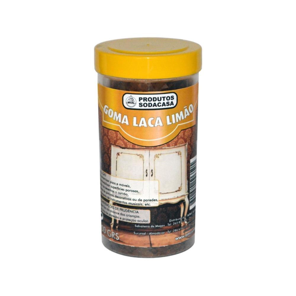 FRASCO 100gr GOMA LACA LIMÃO