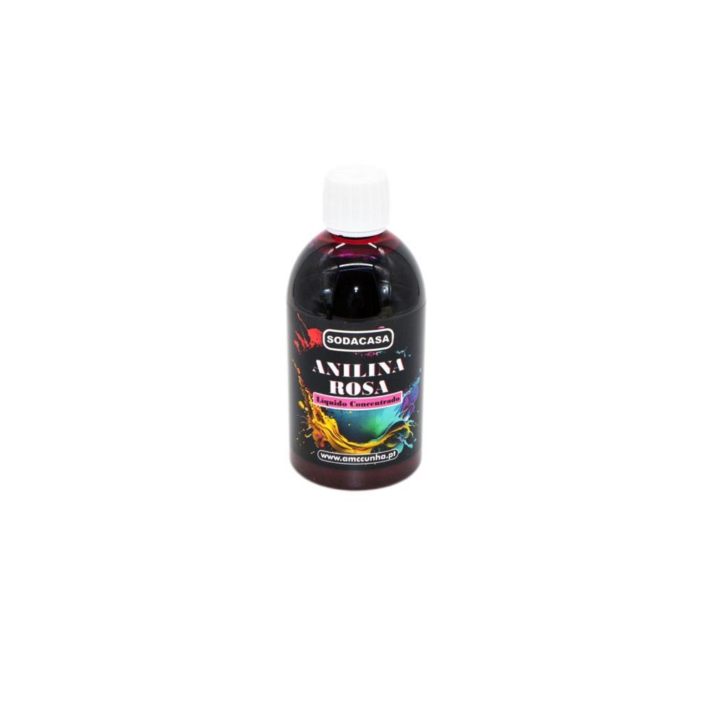 Frasco Anilina liquida rosa 500ml
